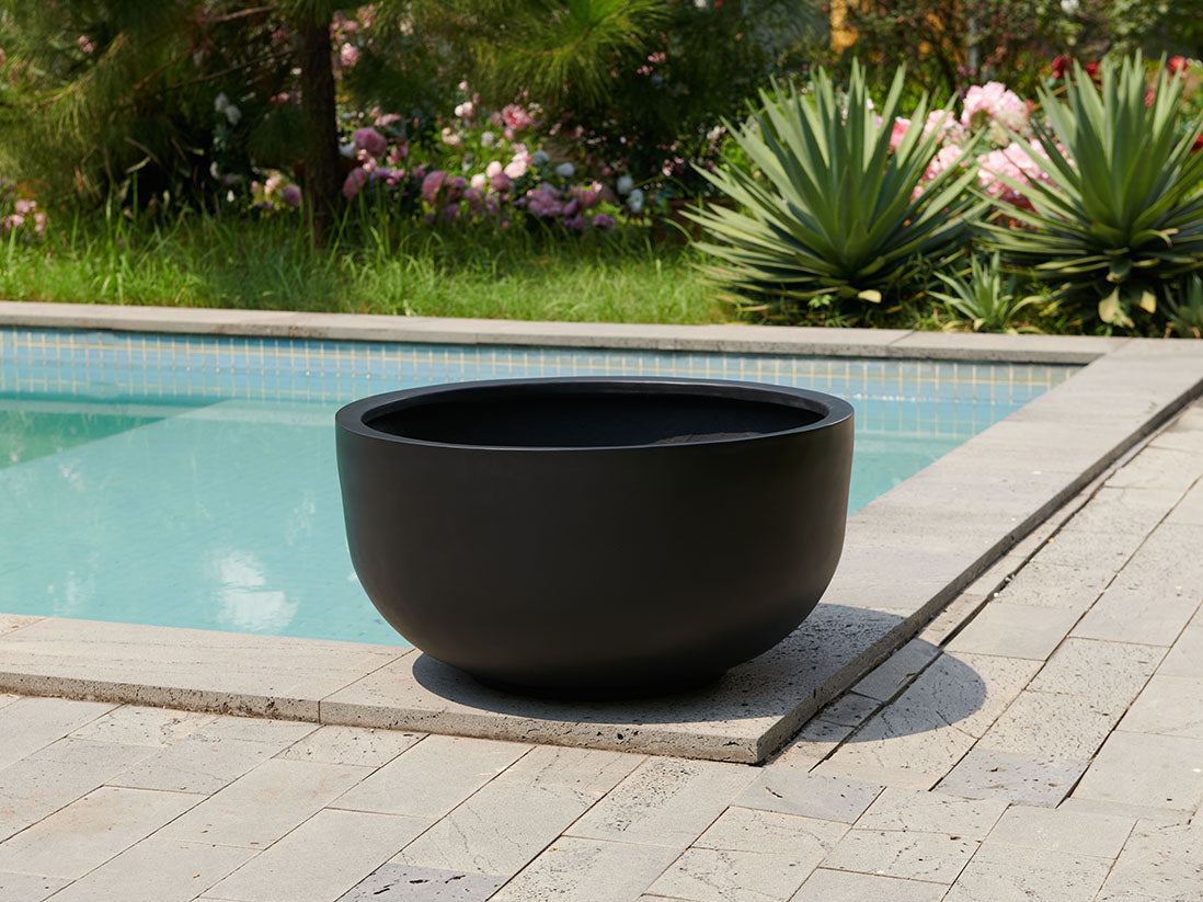 pot bowl planter Bowl Planters – JACKALOPE POTTERY