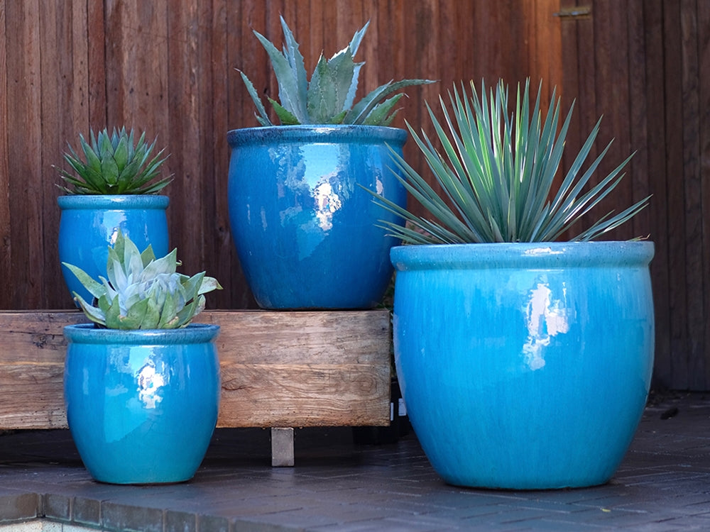 nesta ceramic pot planter Large No Decor Planter
