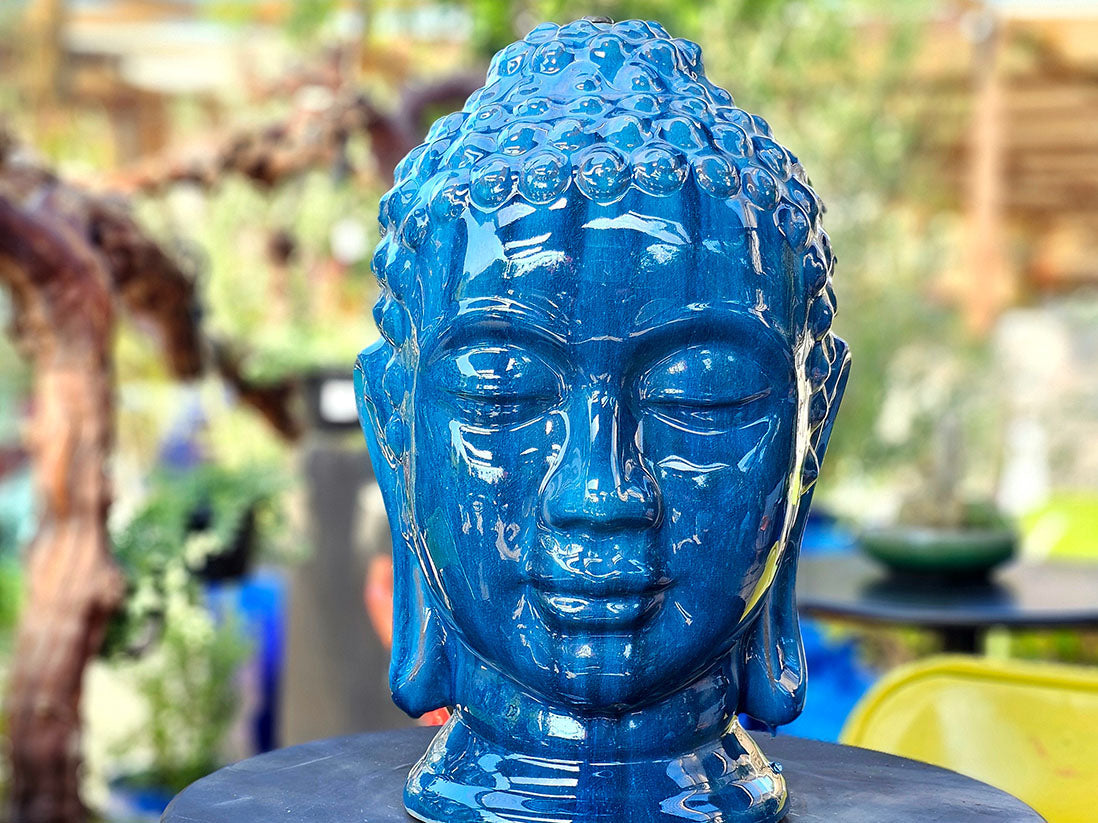 Buddha Head – JACKALOPE POTTERY