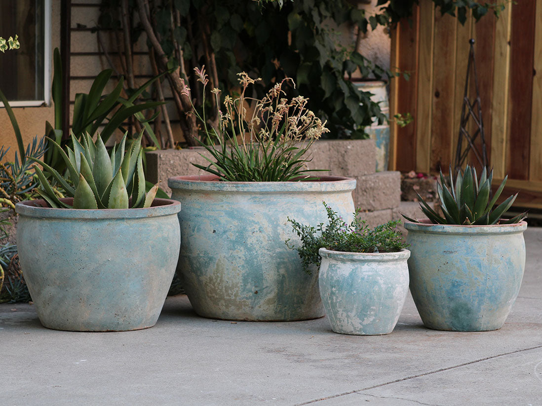 pottery pots for plants Standard Garden Pot- Set of 4 – JACKALOPE POTTERY