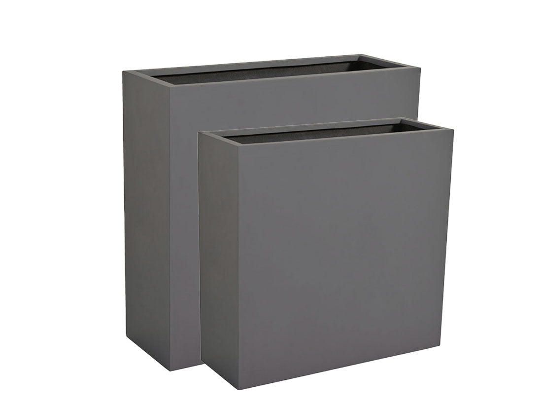 Rectangular Tall Planter Box (Set of 2)