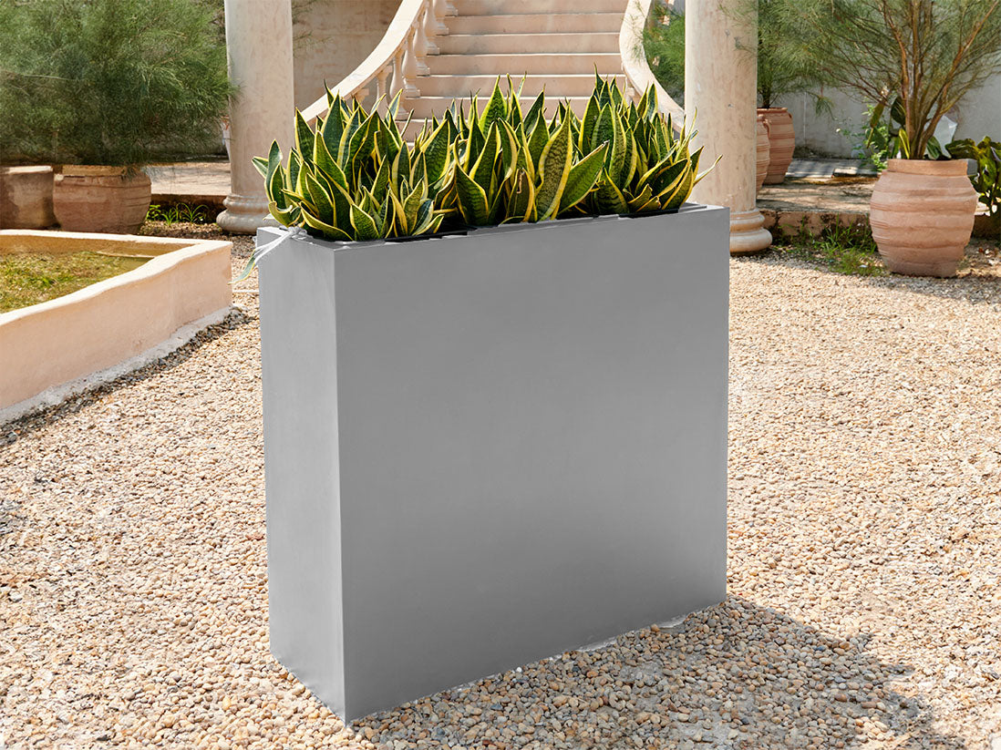 tall planters box Rectangular Tall Planter Box (Set of 2) – JACKALOPE POTTERY