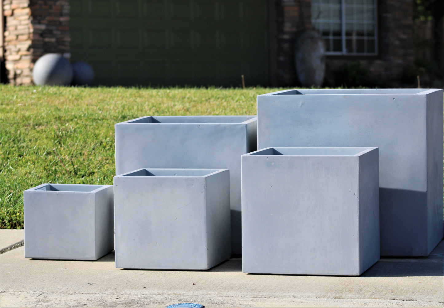 Large Cube Planter - Set of 5