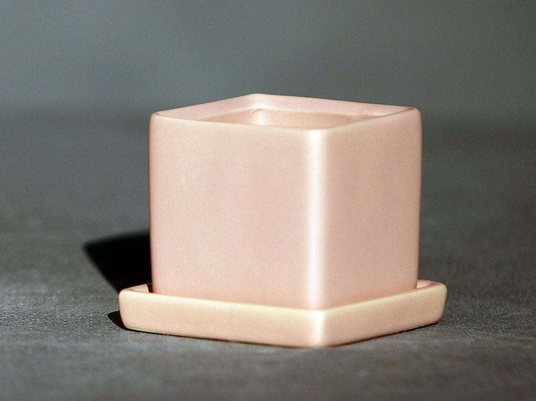 Cube Pot with Detached Saucers (LARGE)