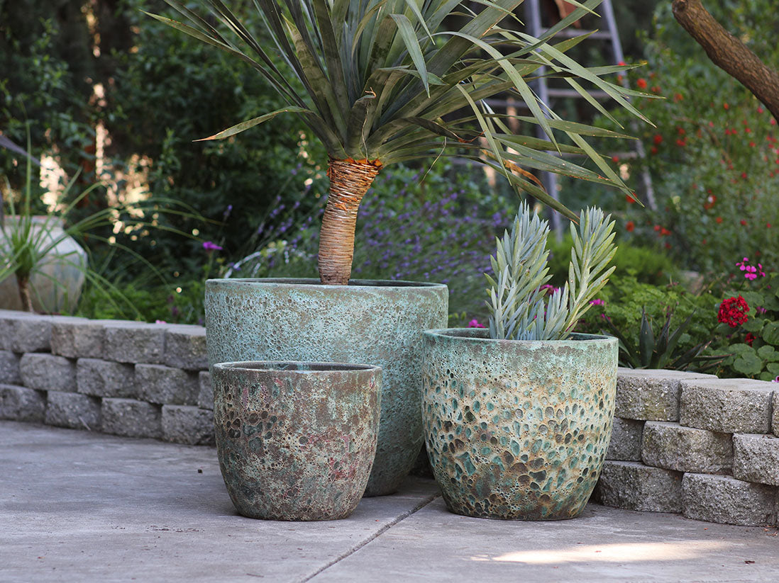 Coco Pots Coral - Set of 3 – JACKALOPE POTTERY