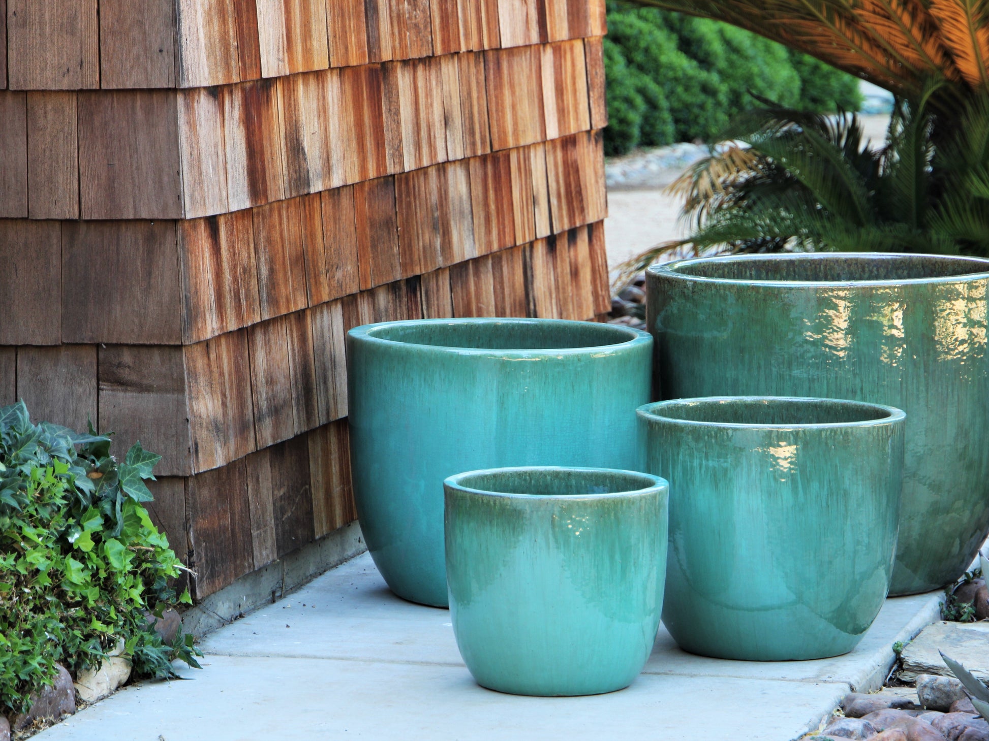 turquoise plant pots Egg Shell Pots