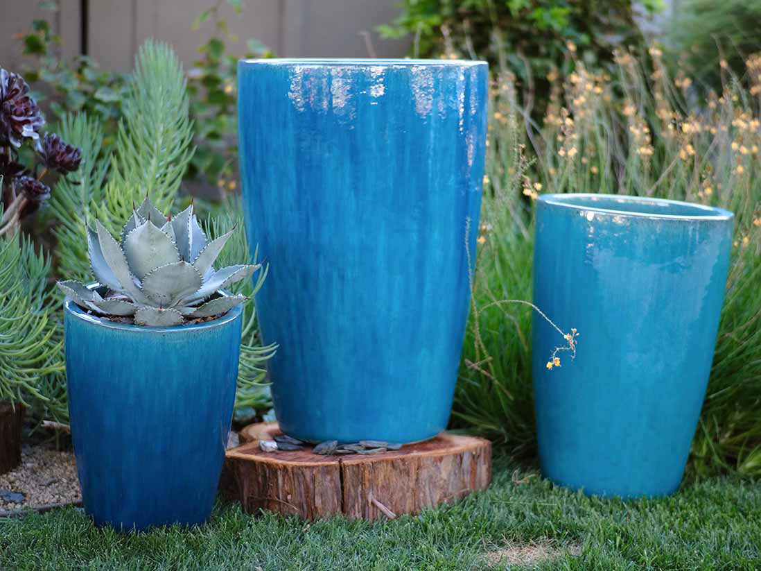 oversize planter pots Slim Extra Large Planter