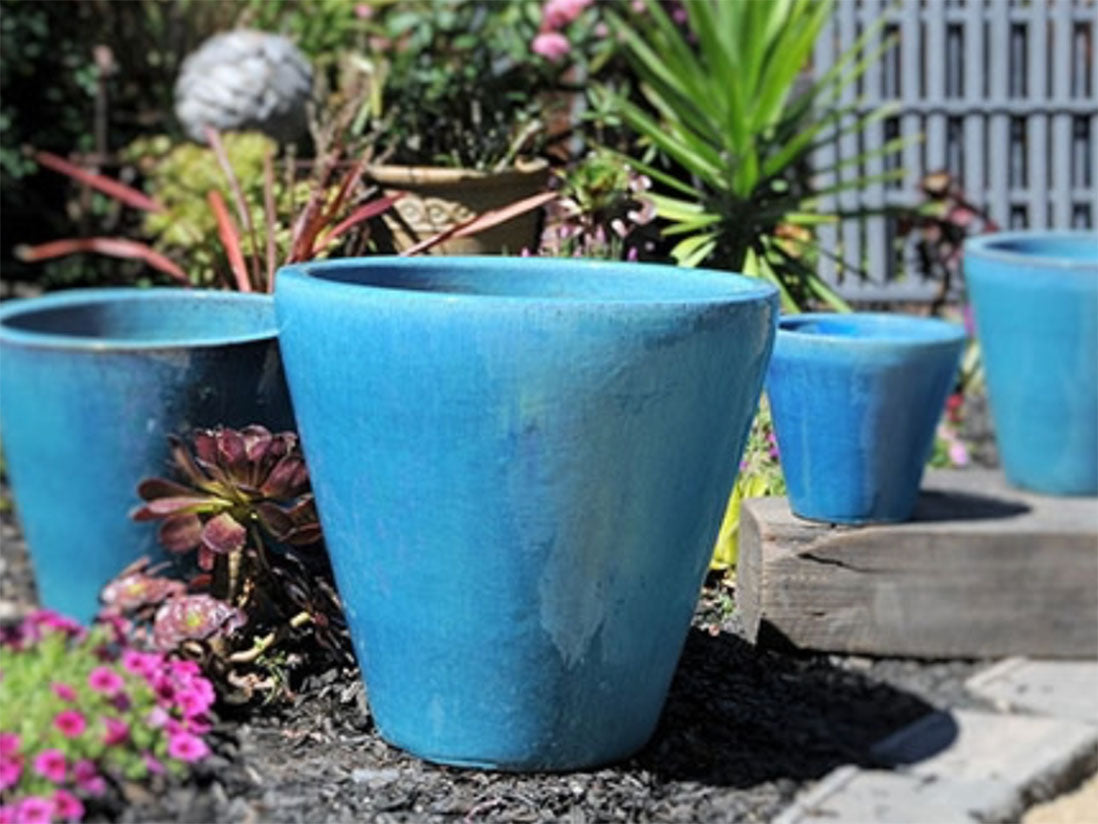 Tapered Cylindrical Planter - Set of 4 – JACKALOPE POTTERY